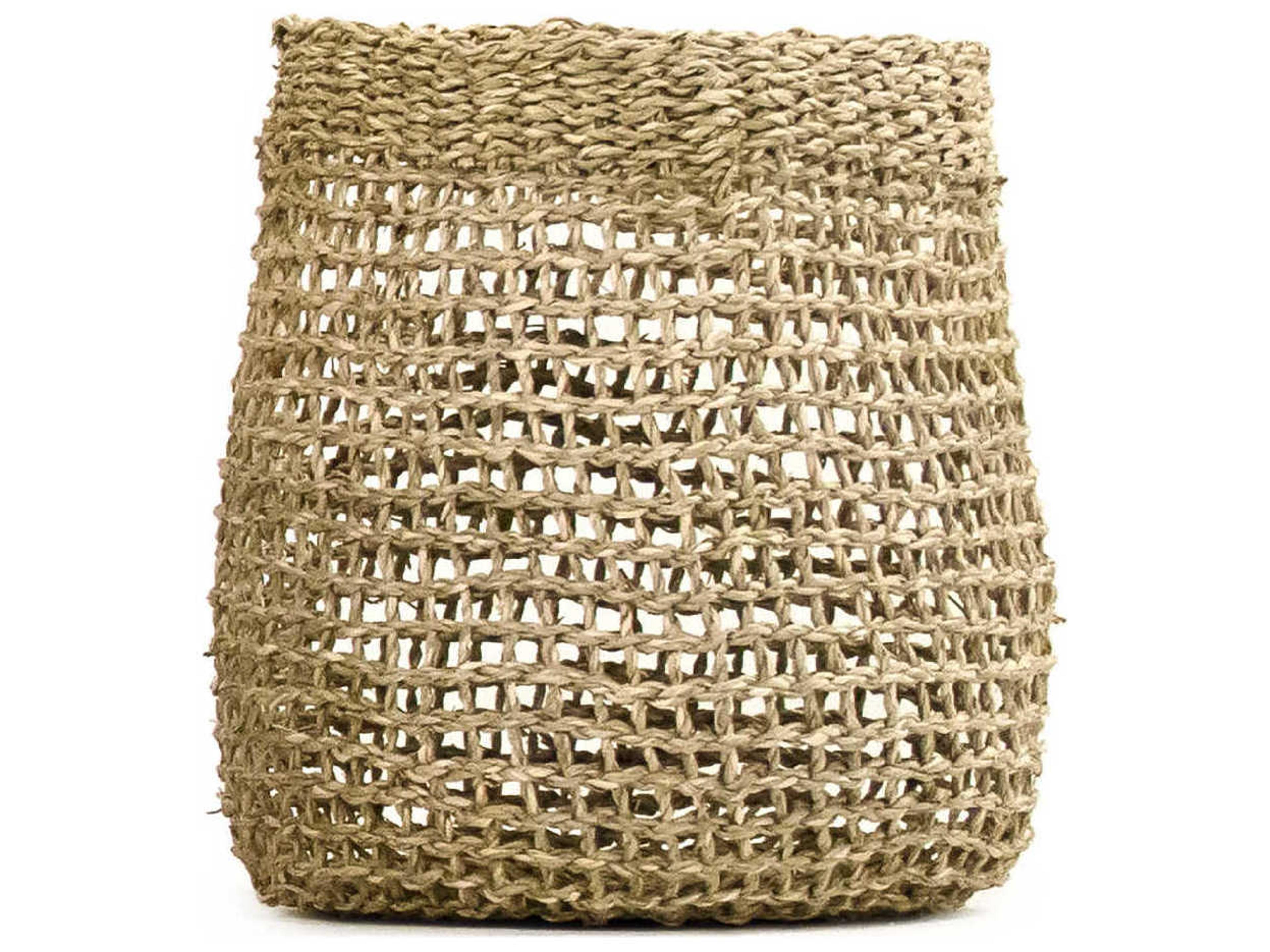 Zentique Brown 10" Woven Basket