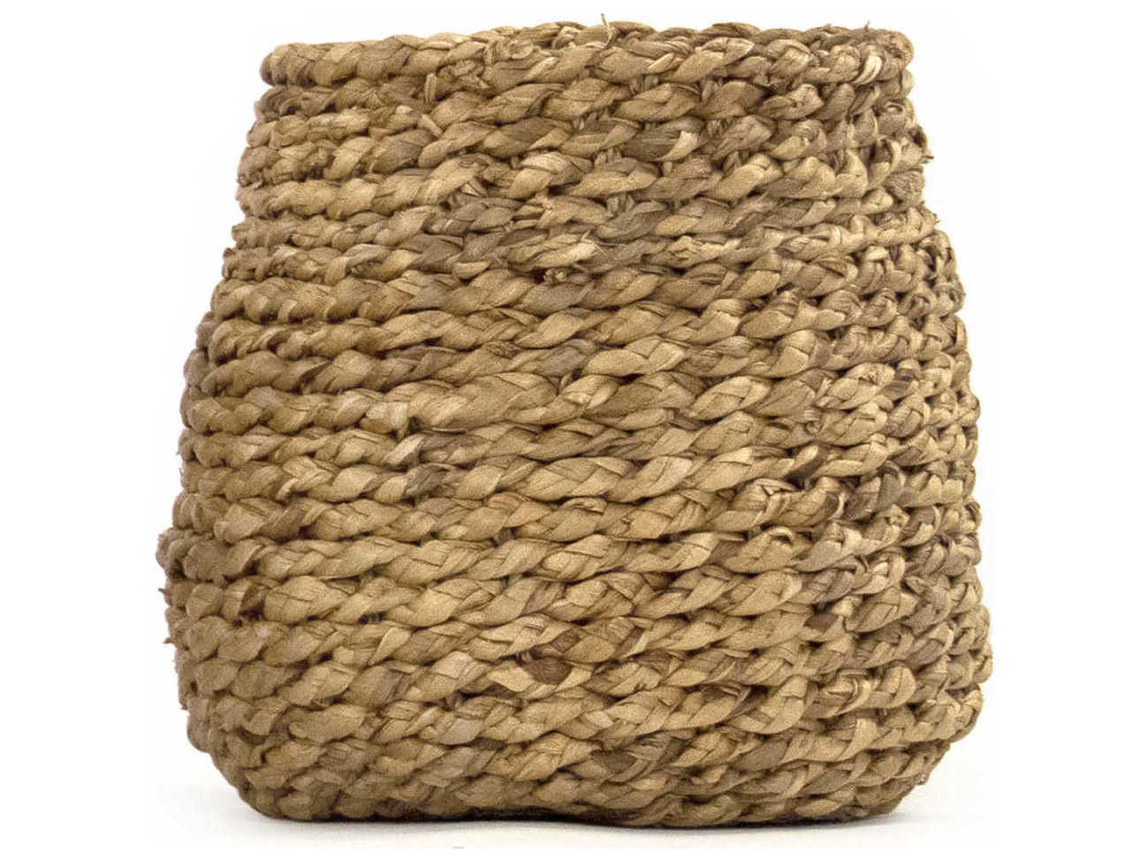 Zentique Brown 10" Woven Basket