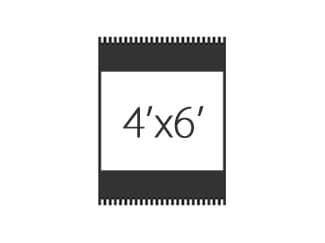 4' x 6' Rugs