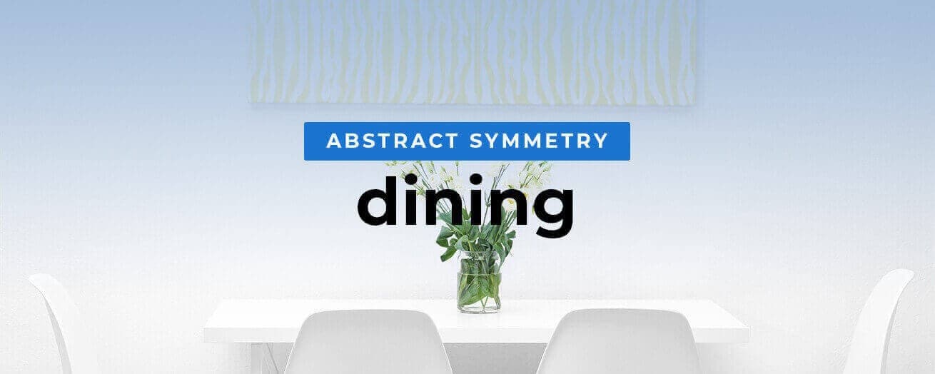 Abstract Symmetry Dining Room