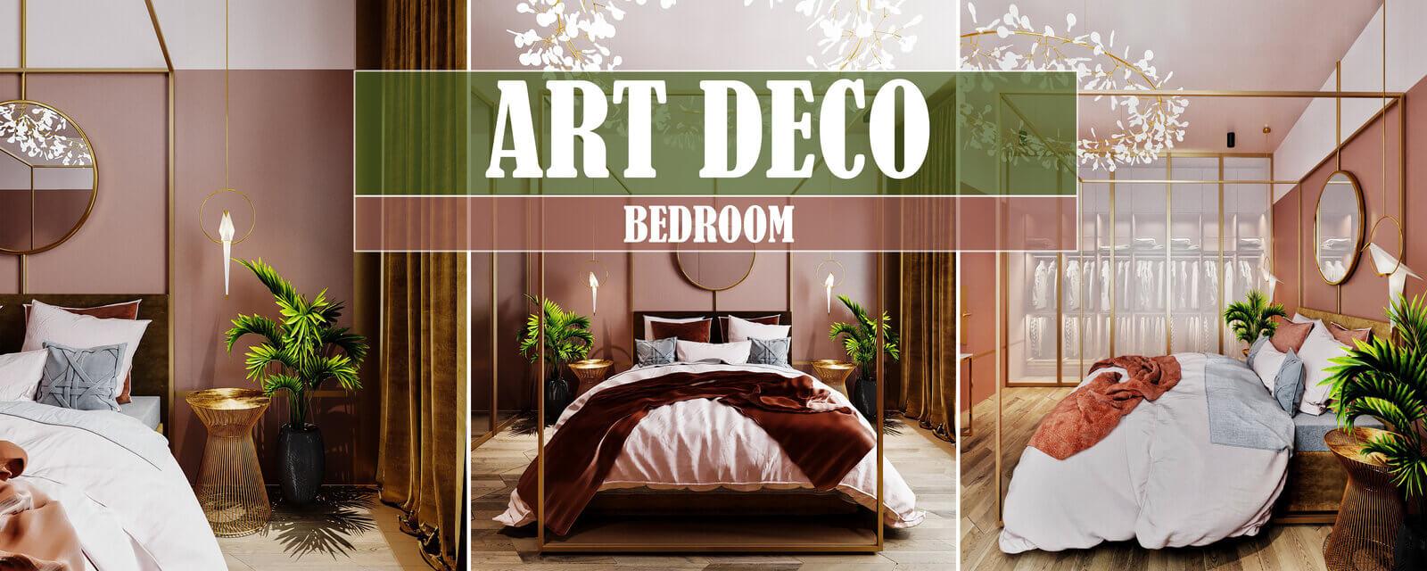 Modern Art Deco Bedroom