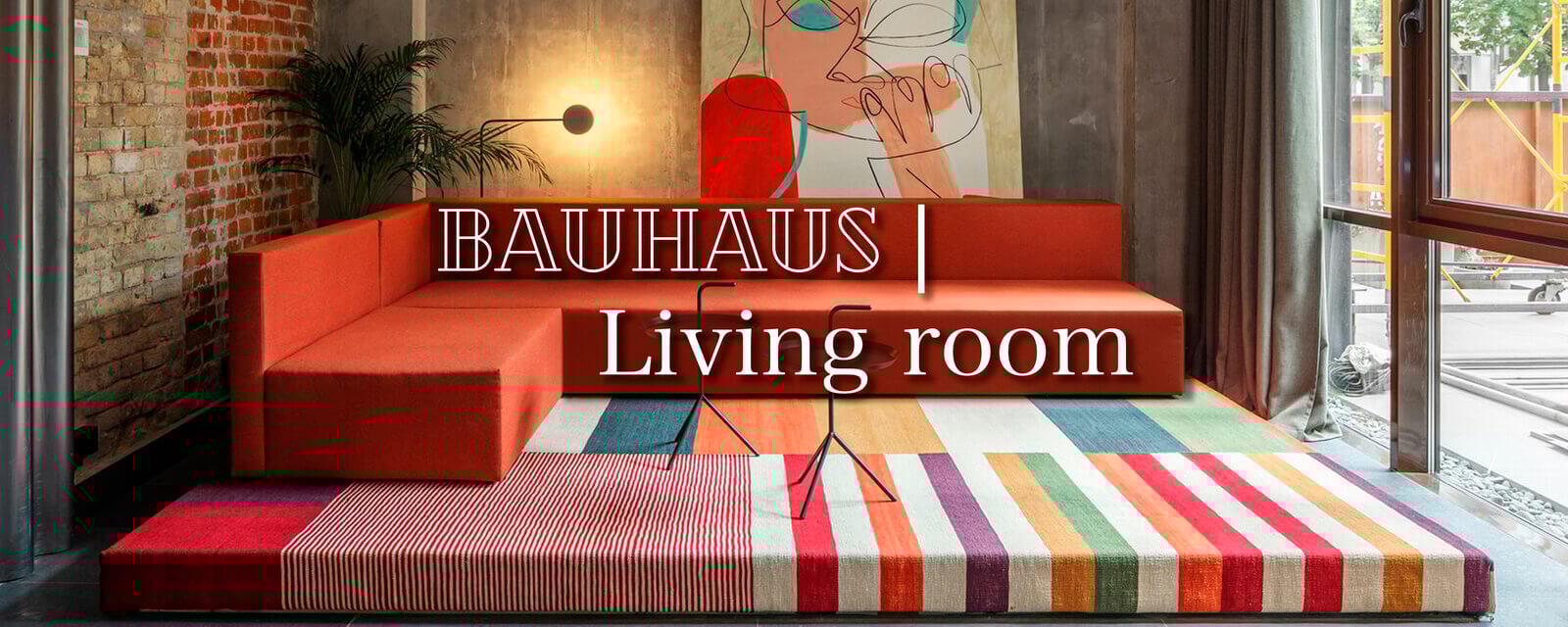 Bauhaus Style Living Room