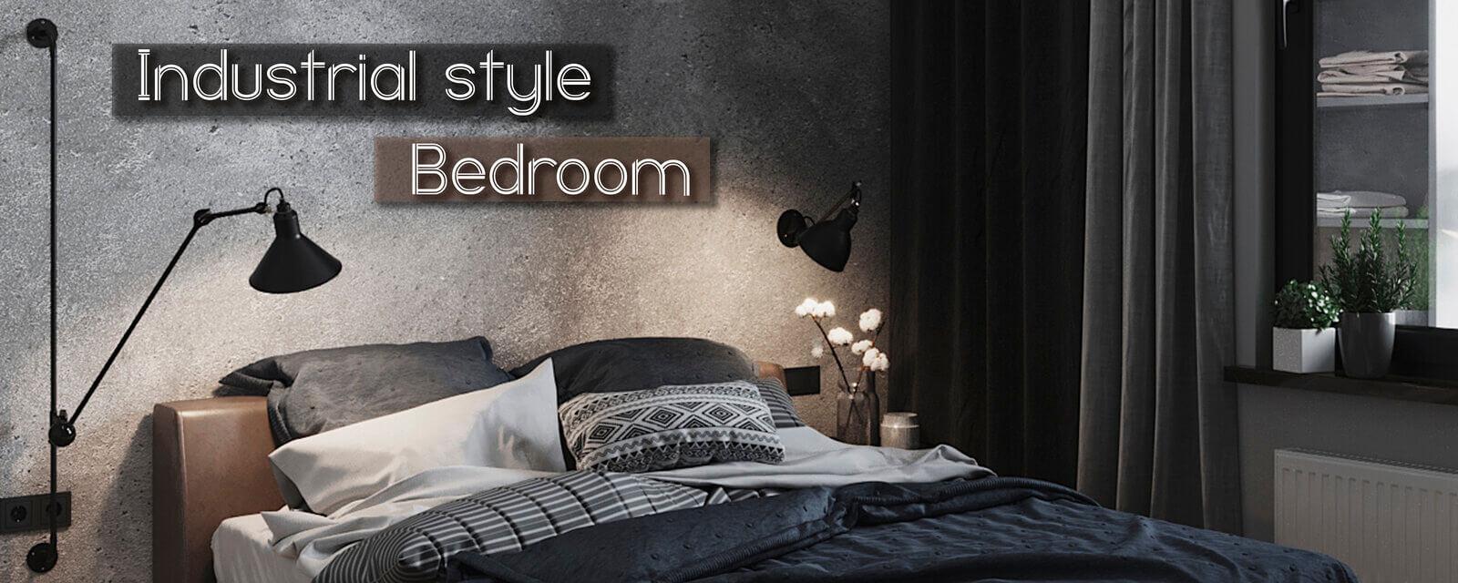 Modern Industrial Bedroom