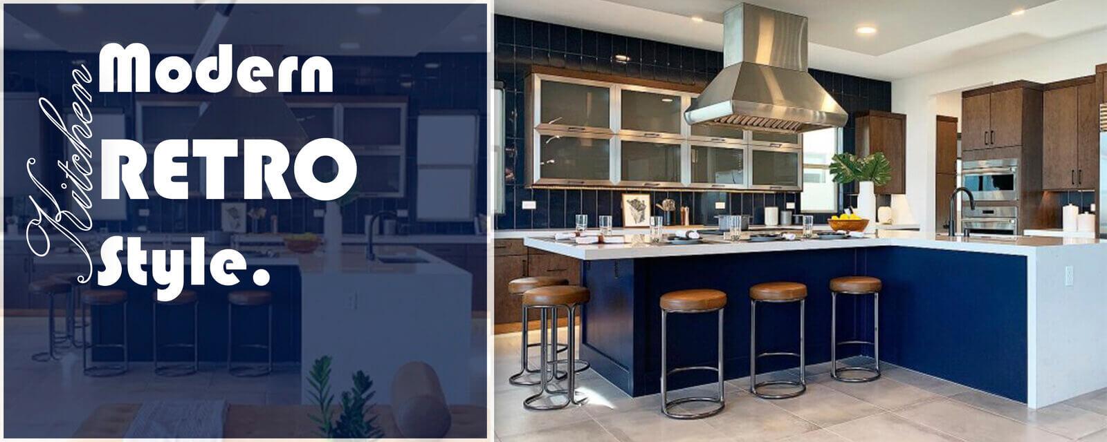 Modern Retro Kitchen