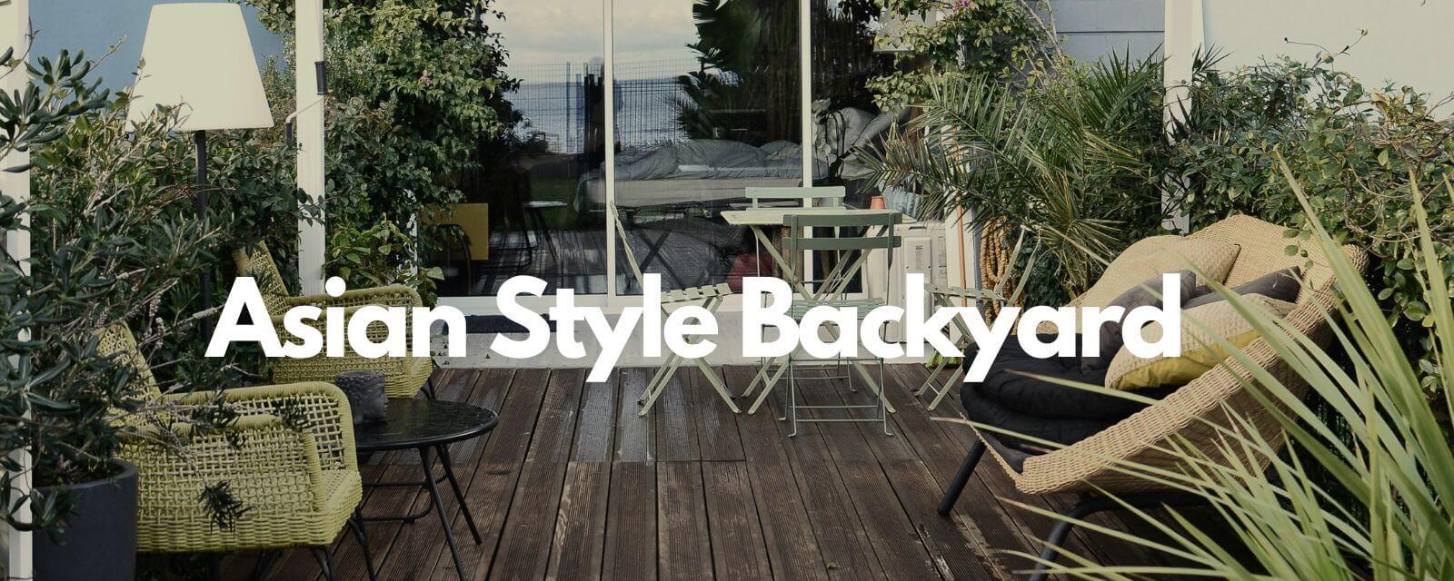 Asian Style Courtyard