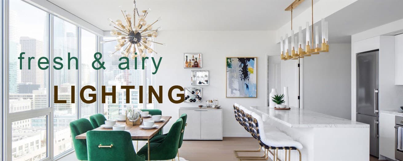 Fresh and Airy Lighting