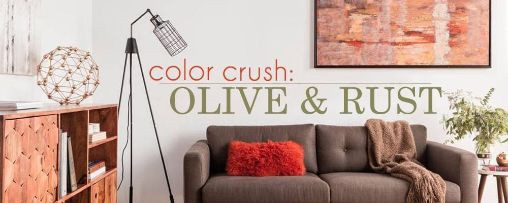 Color Crush: Olive and Rust