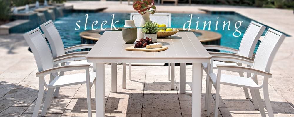 Sleek Modern Outdoor Furniture