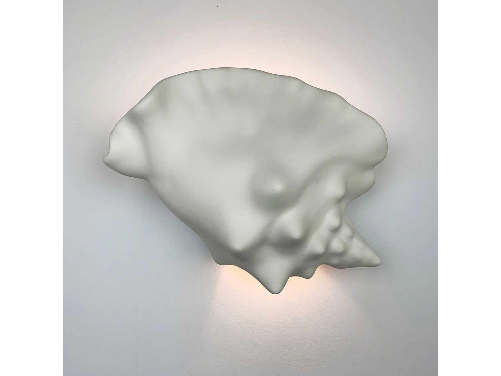 A19 Key West 1-Light White Wall Sconce