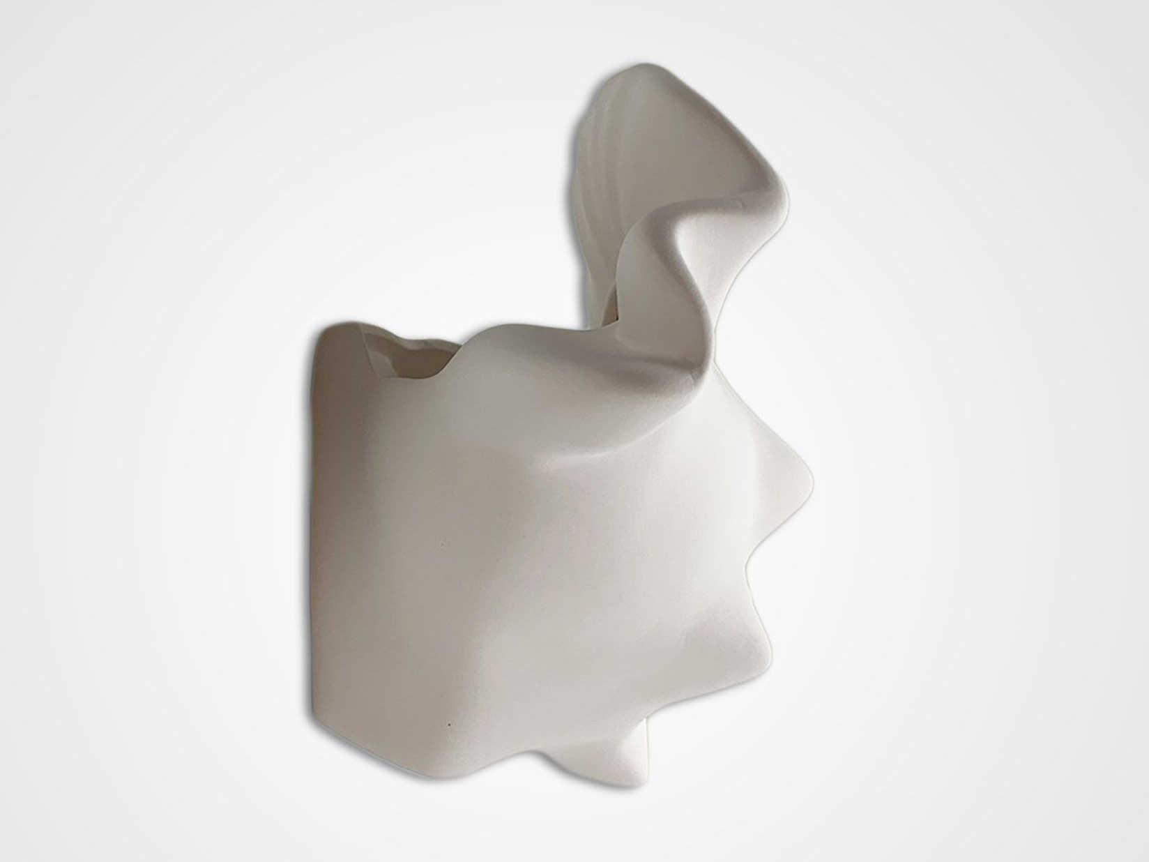 A19 Key West 1-Light White Wall Sconce