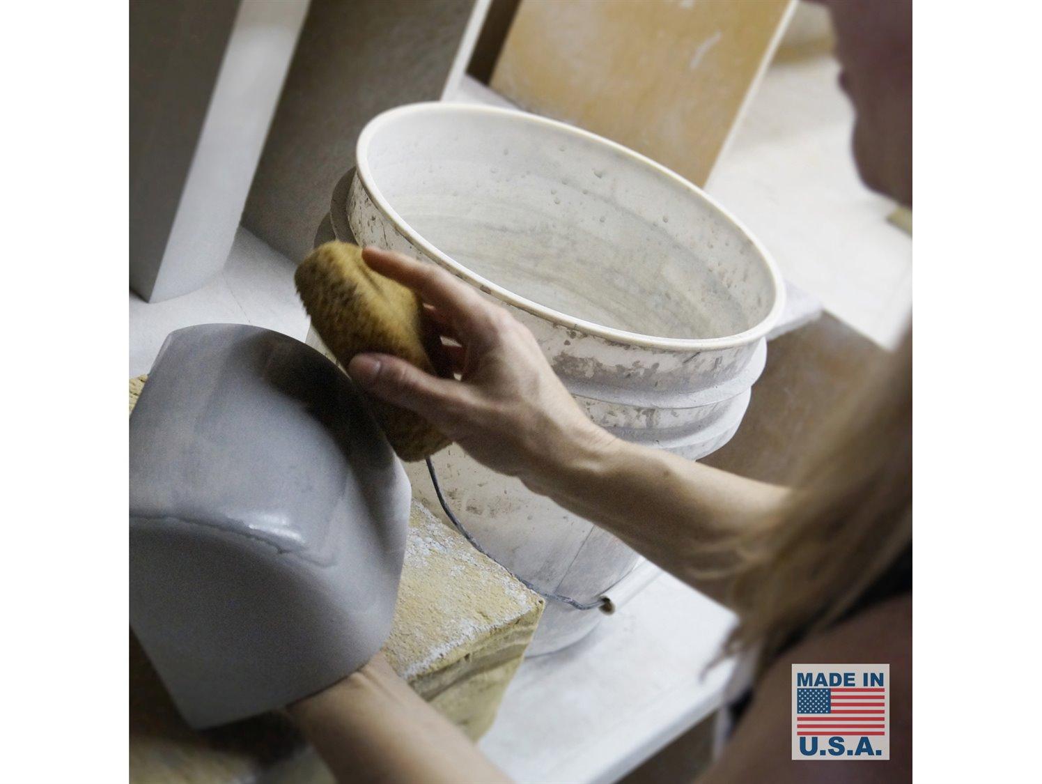 A19 Balboa 1-Light White Wall Sconce