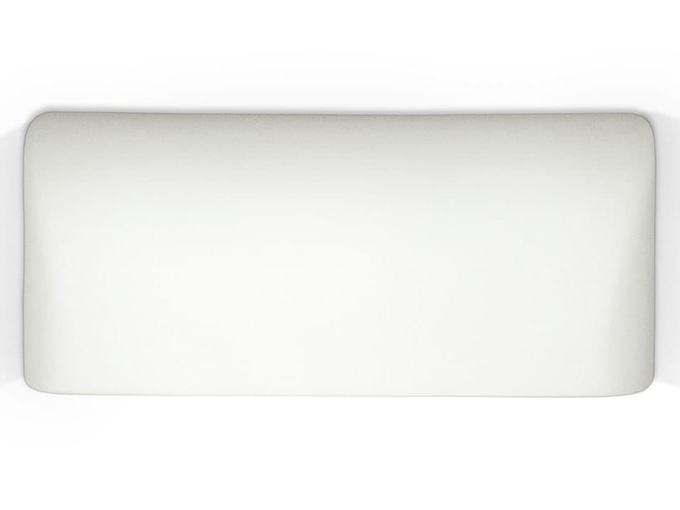 A19 Gran Balboa 2-Light White Wall Sconce