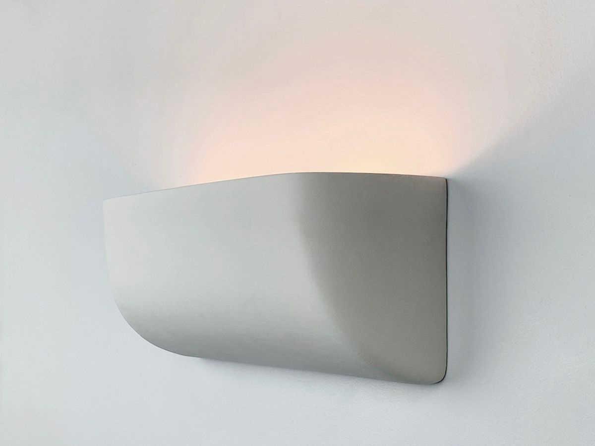 A19 Gran Balboa 2-Light White Wall Sconce