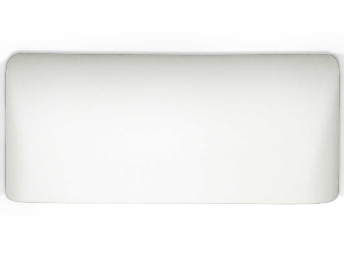 A19 Gran Balboa 2-Light White Wall Sconce