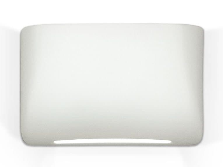 A19 Coronado 1-Light White Wall Sconce