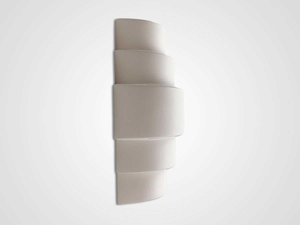 A19 San Marcos 2-Light White Wall Sconce