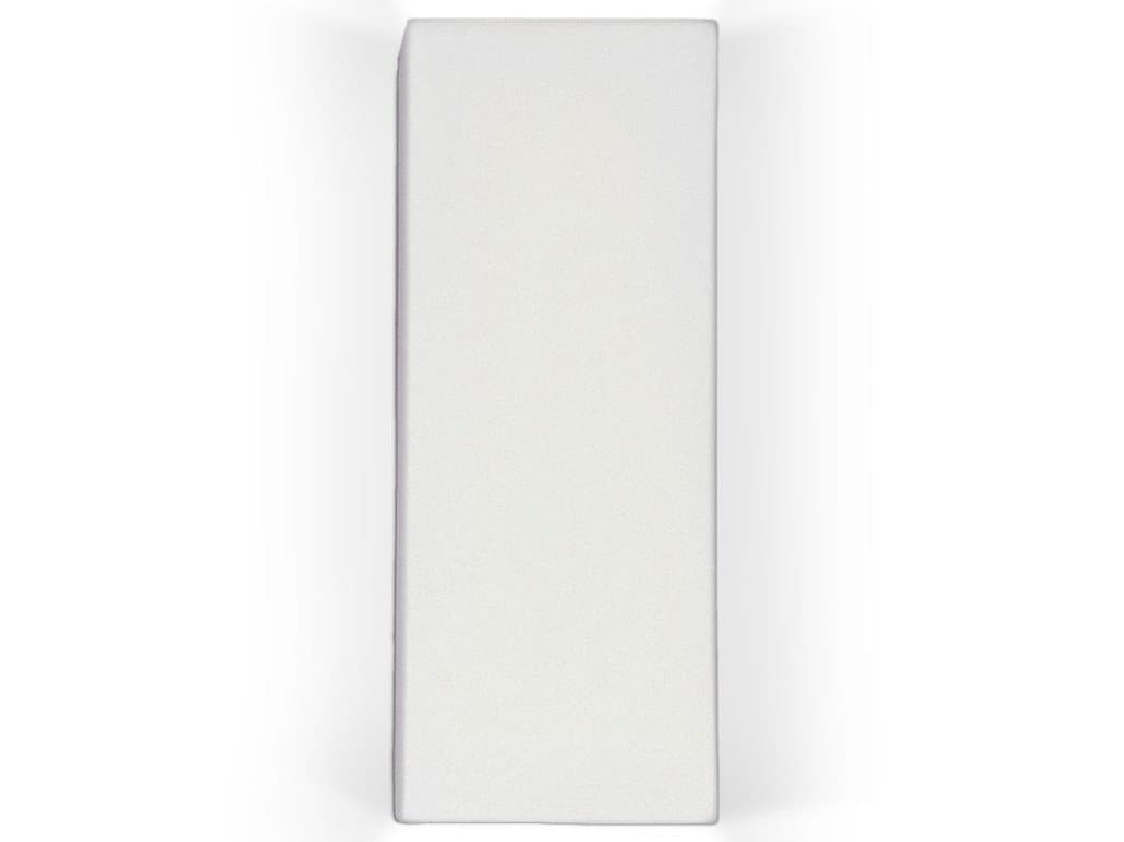 A19 Gran Flores 2-Light White Wall Sconce