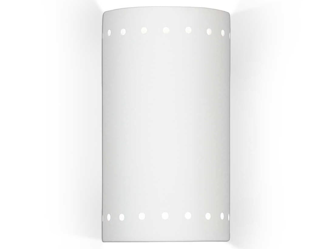 A19 Gran Melos 2-Light White ADA Wall Sconce