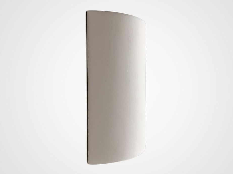 A19 Tilos 1-Light White Wall Sconce