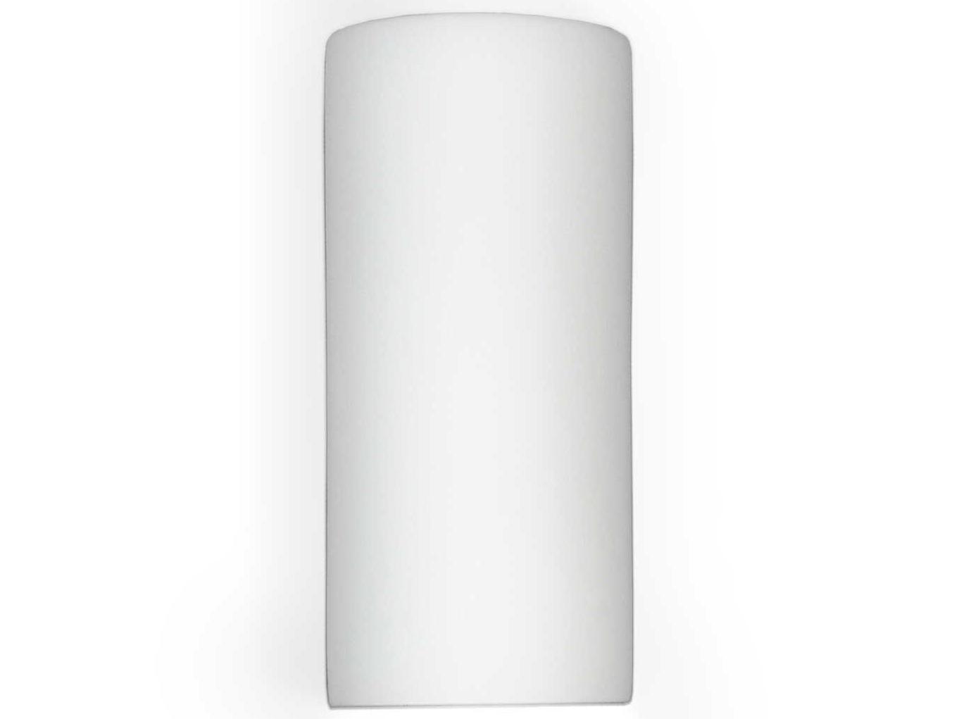 A19 Skyros 1-Light White Wall Sconce