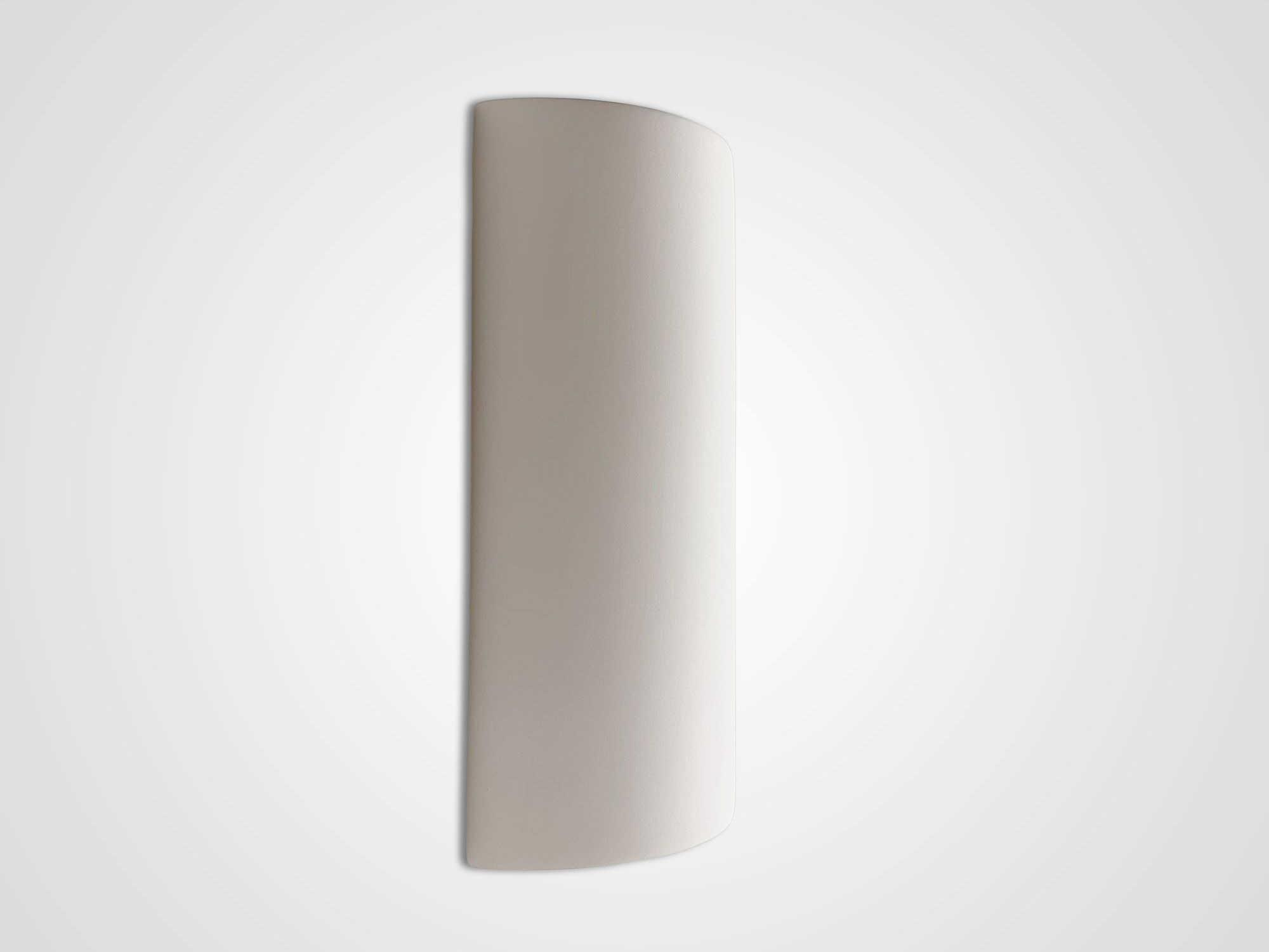 A19 Chios 2-Light White Wall Sconce