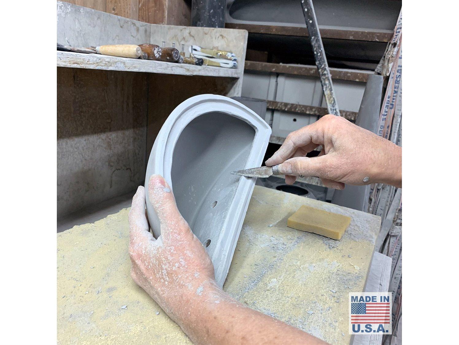 A19 Thera 1-Light White Wall Sconce