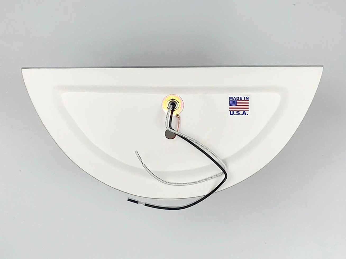 A19 Gran Thera Island of Light Gran Thera 2-Light White Wall Sconce
