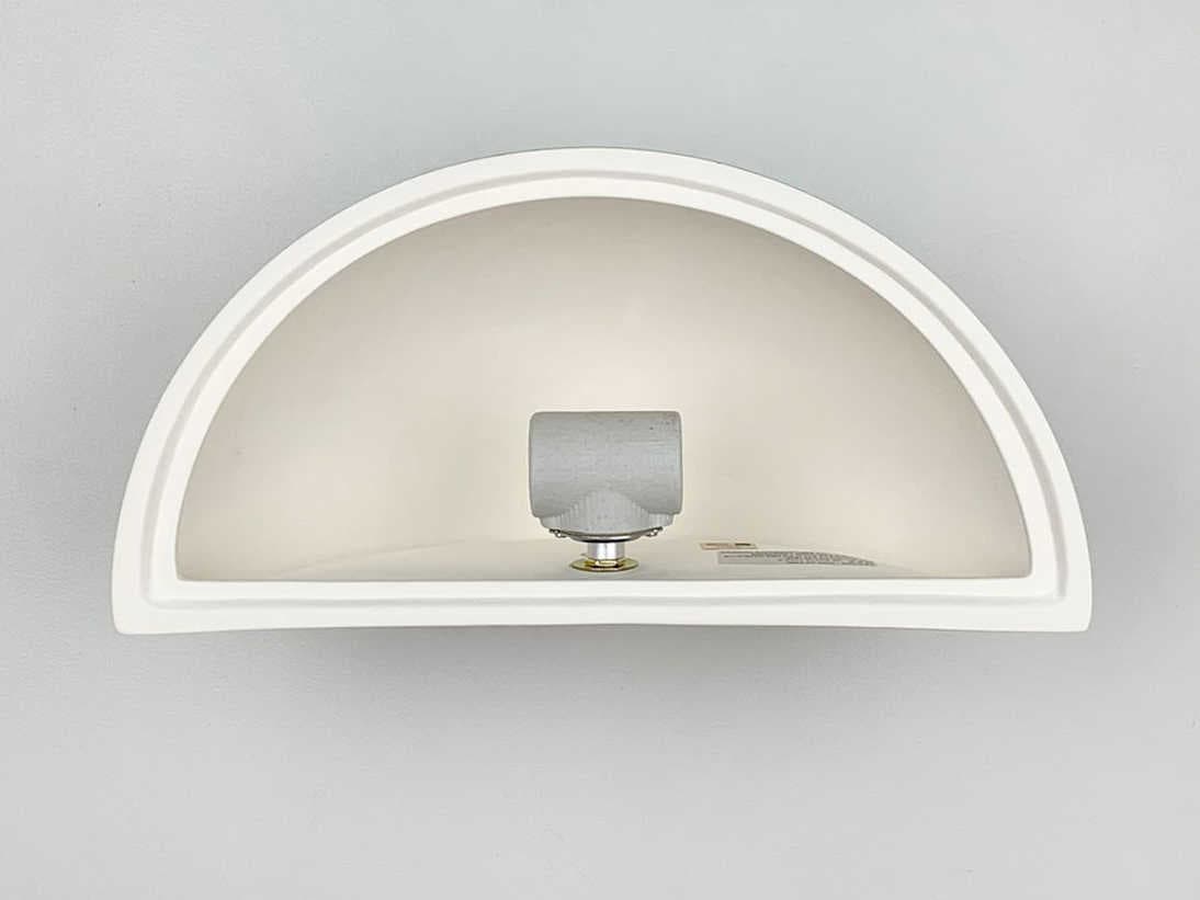 A19 Gran Thera Island of Light Gran Thera 2-Light White Wall Sconce