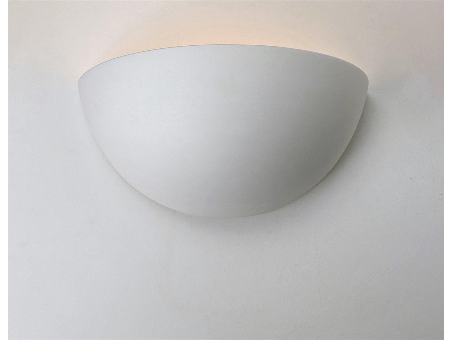 A19 Gran Thera Island of Light Gran Thera 2-Light White Wall Sconce