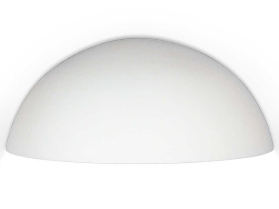 A19 Great Thera 2-Light White Wall Sconce