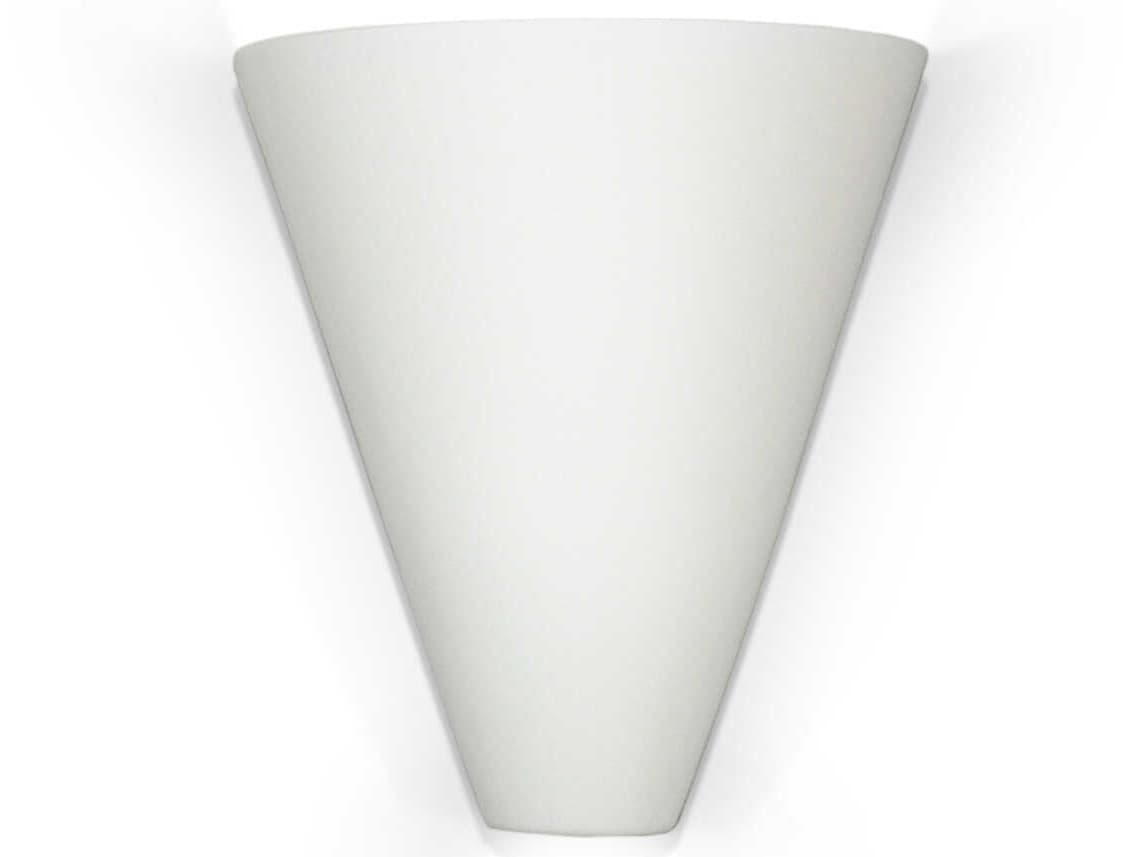 A19 Gotlandia 1-Light White Wall Sconce