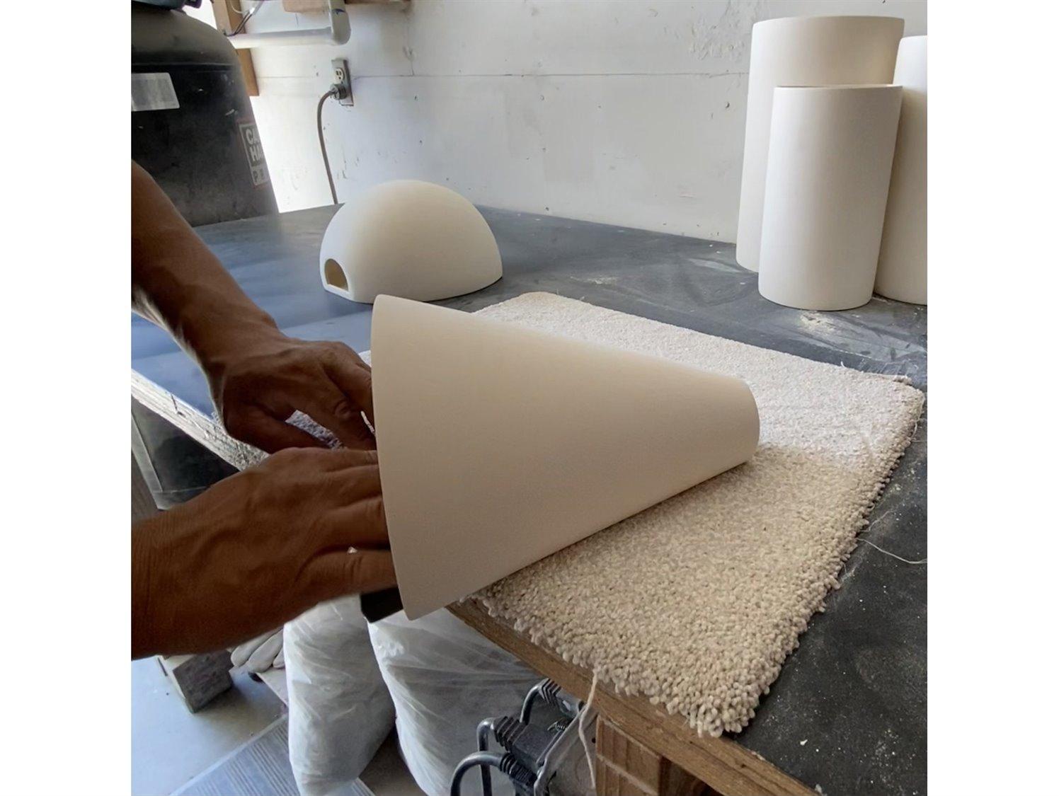 A19 Gotlandia 1-Light White Wall Sconce