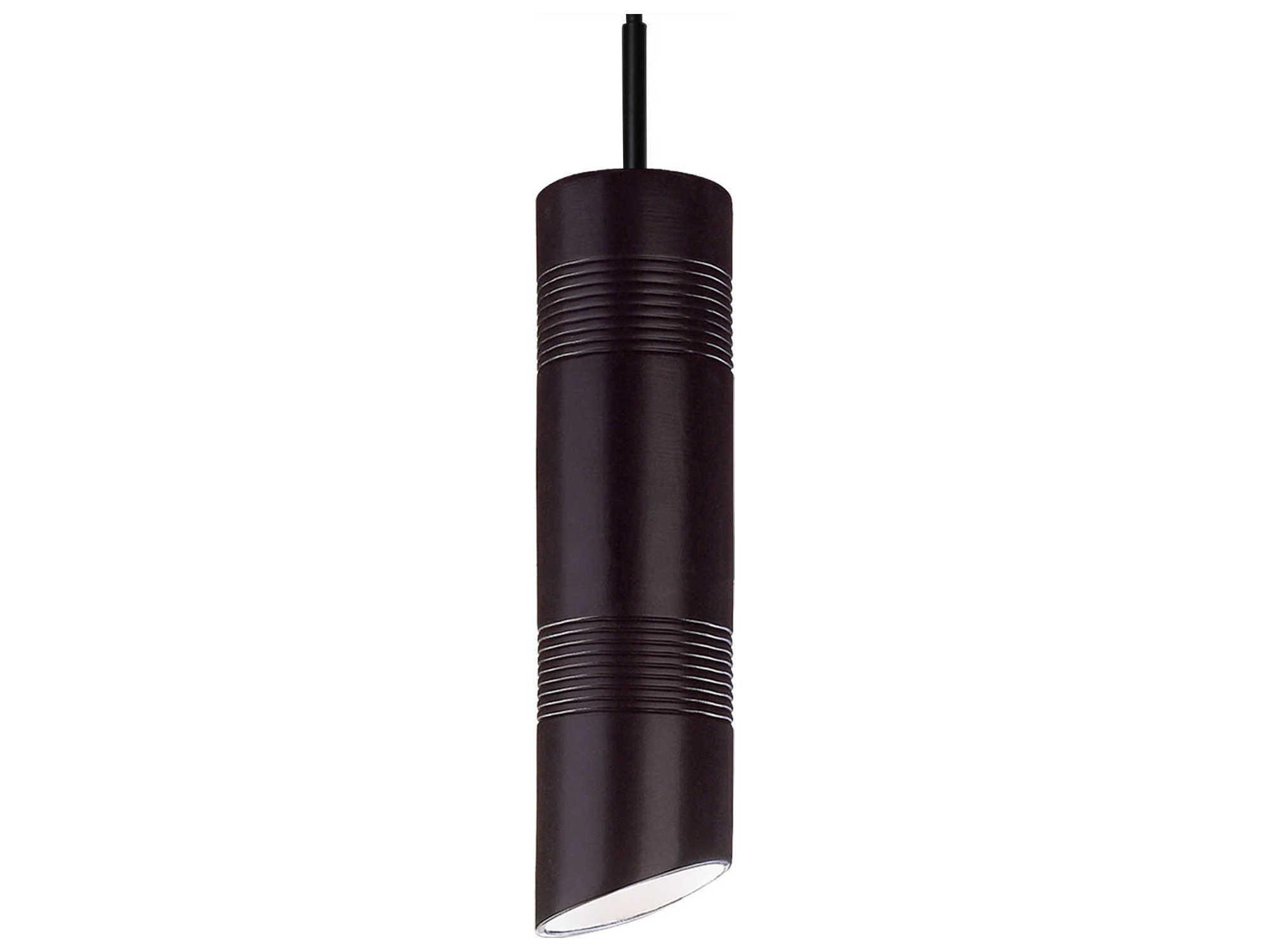 A19 Raindance 1-Light White LED Cylinder Mini Pendant