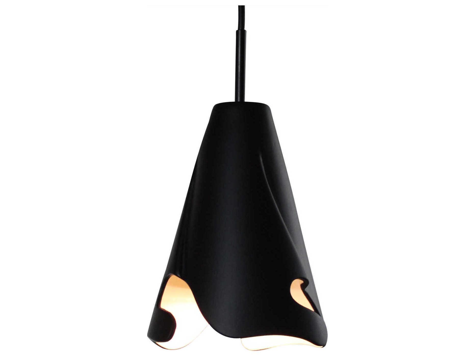 A19 Flora 1-Light White LED Mini Pendant