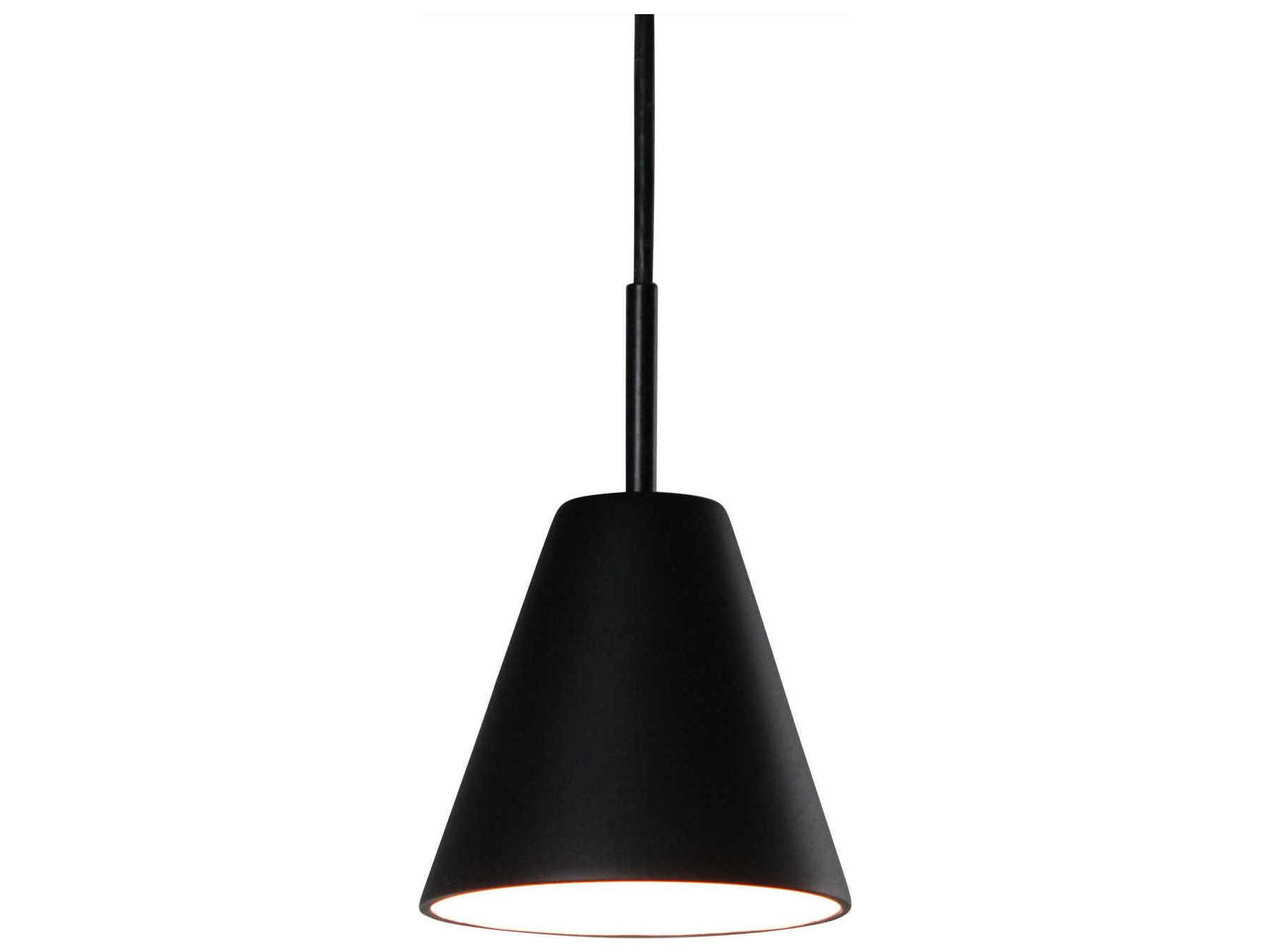 A19 Strands 1-Light White LED Mini Pendant