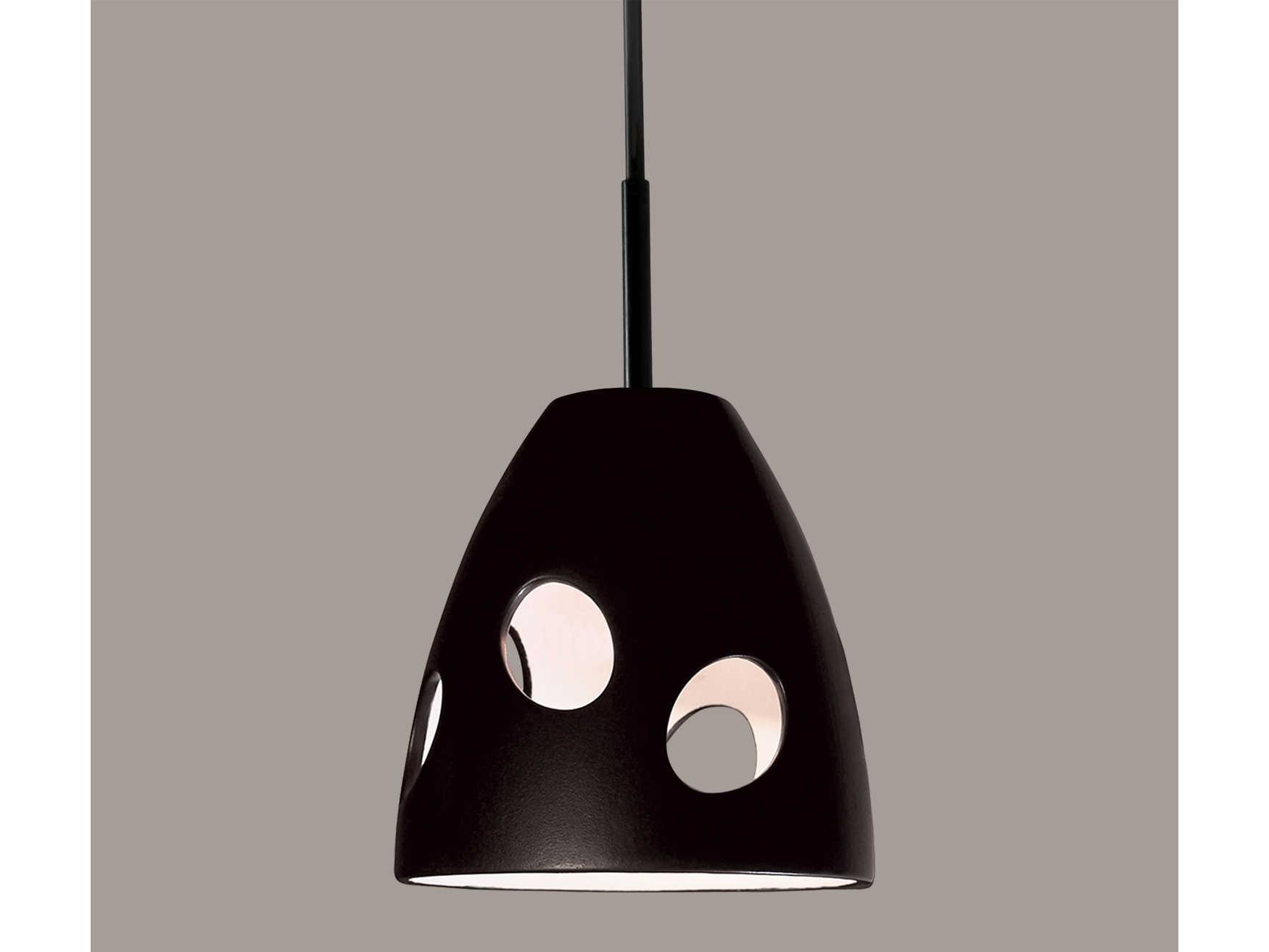 A19 Milano 1-Light White LED Mini Pendant