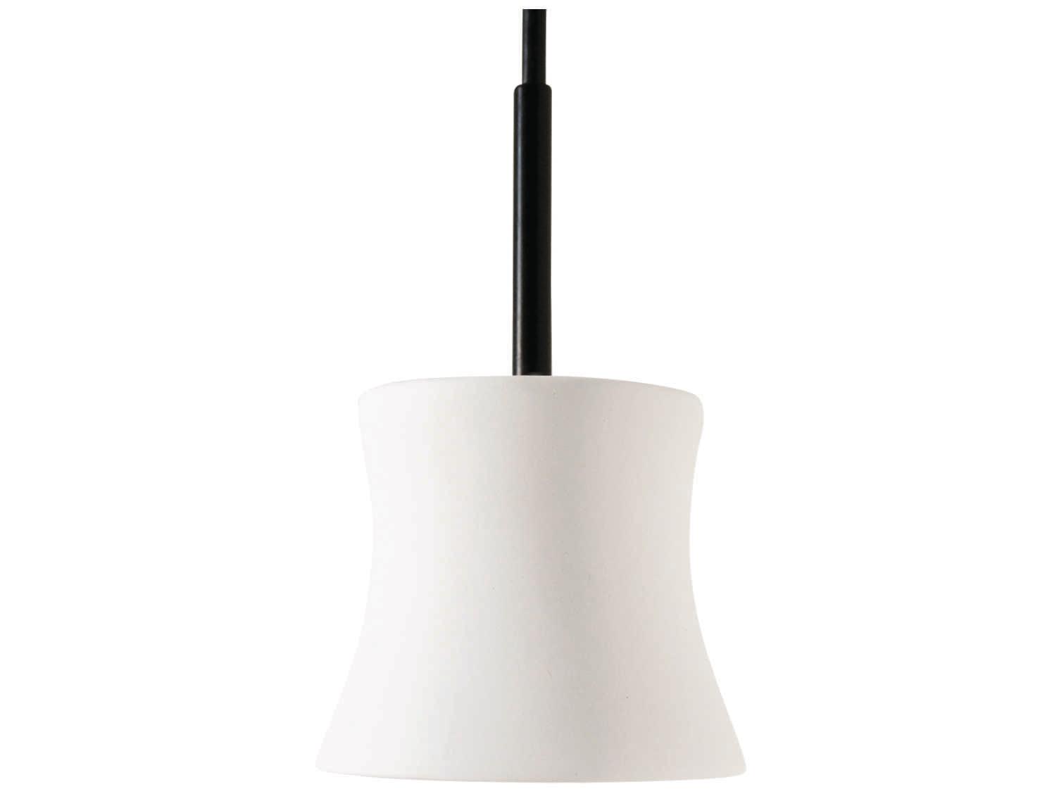 A19 Sake 1-Light White LED Mini Pendant