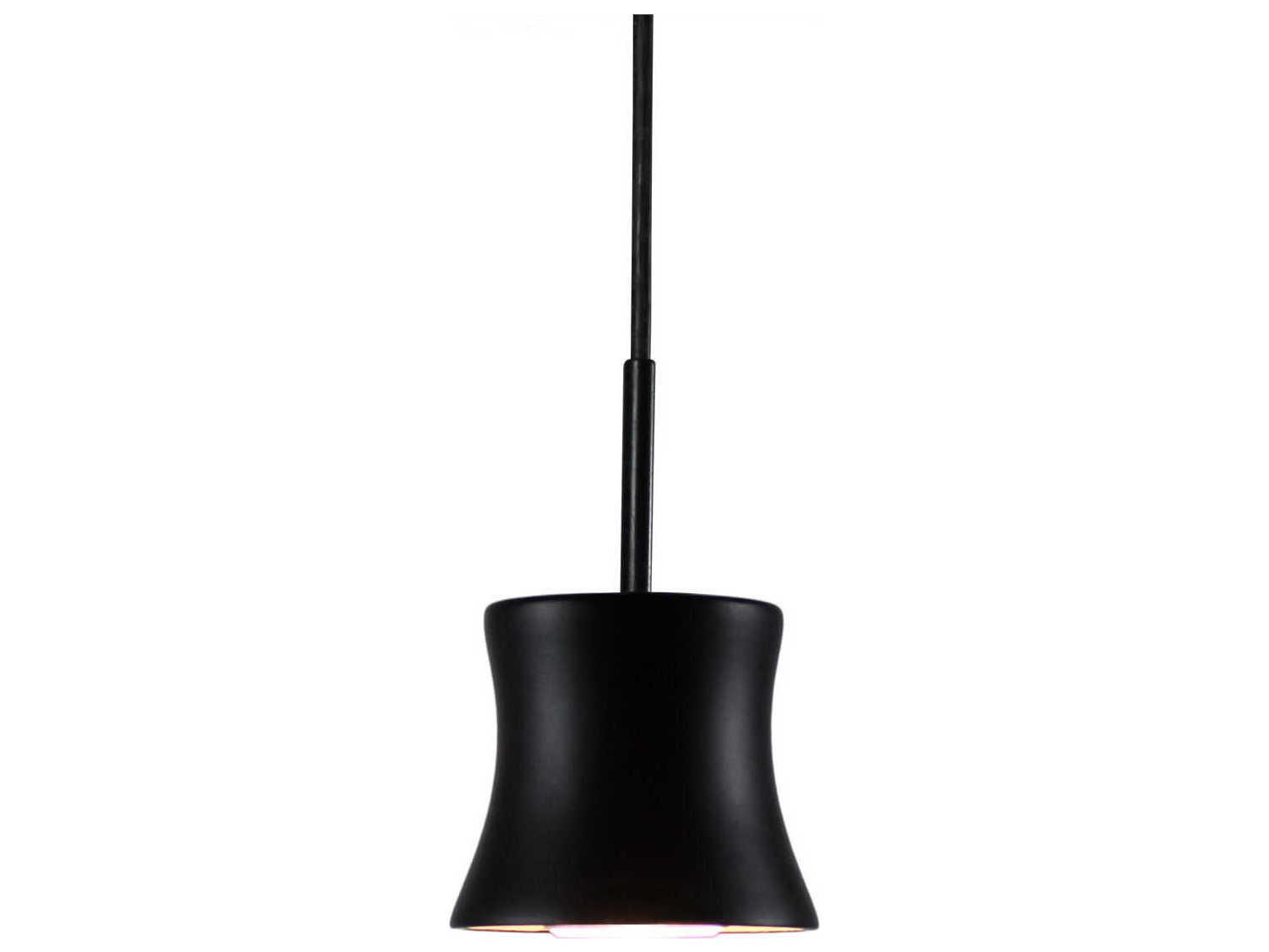 A19 Sake 1-Light White LED Mini Pendant