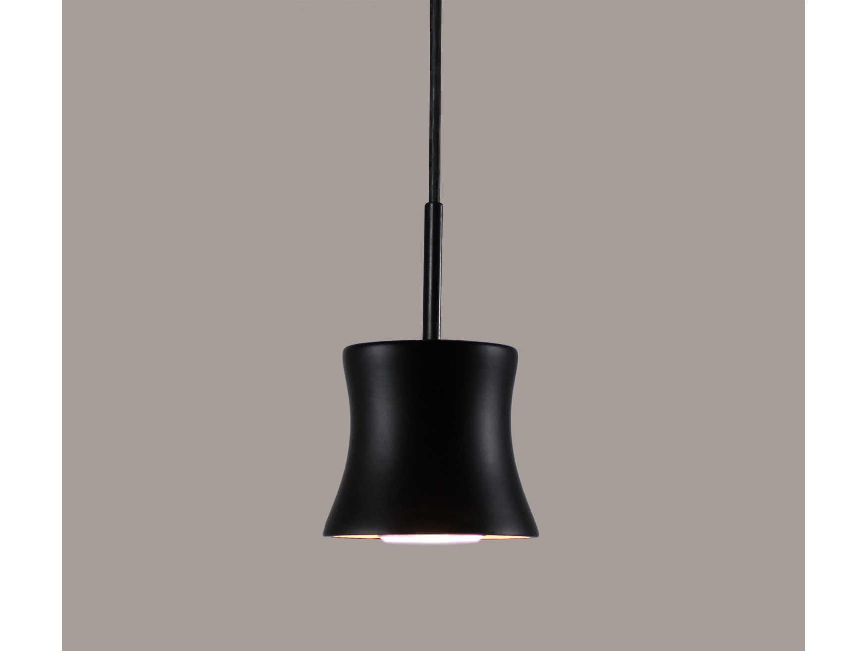 A19 Sake 1-Light White LED Mini Pendant