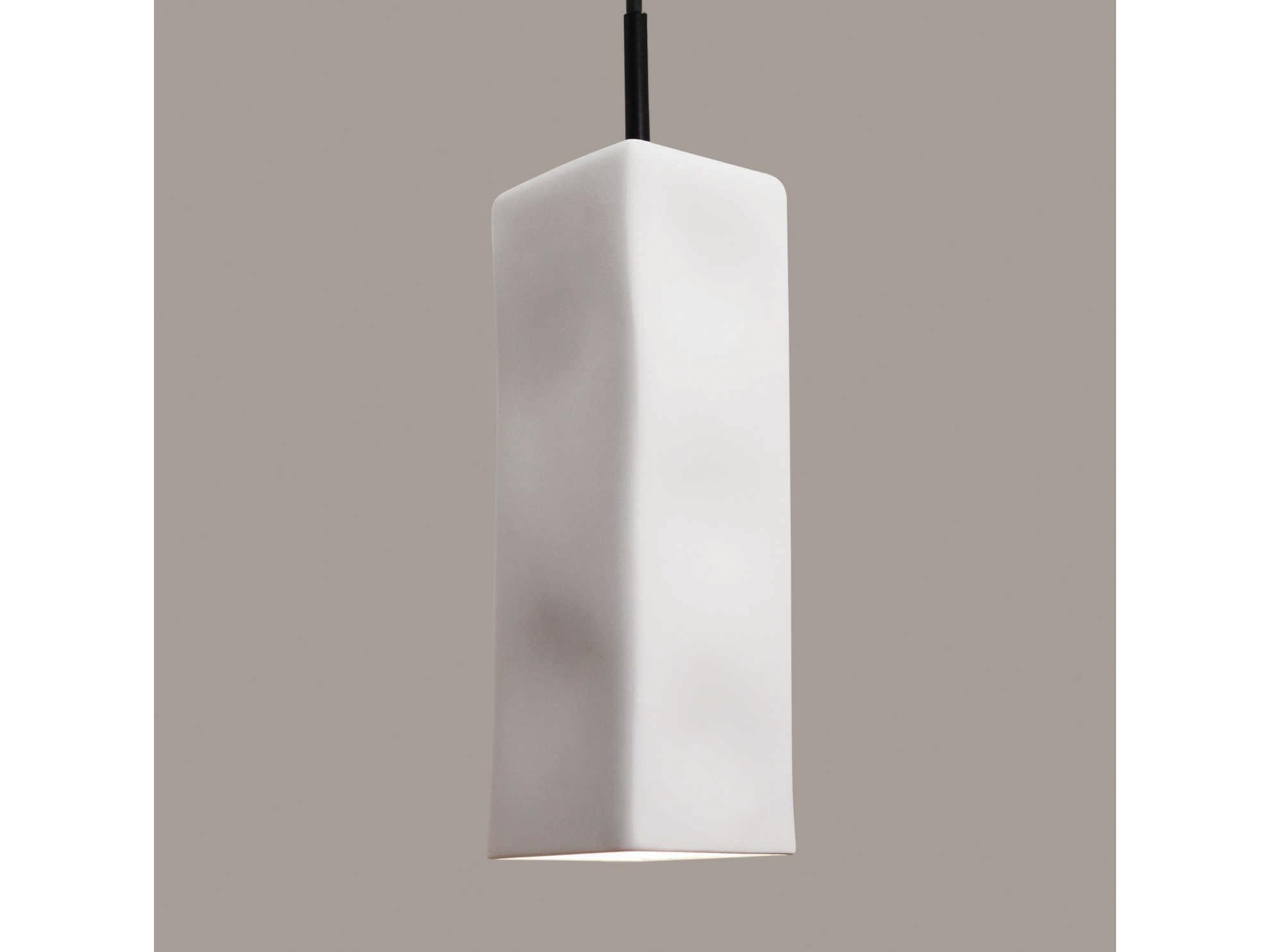 A19 Magma 1-Light White LED Mini Pendant
