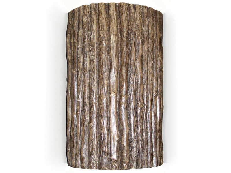 A19 Twigs 1-Light Twig Brown Wall Sconce