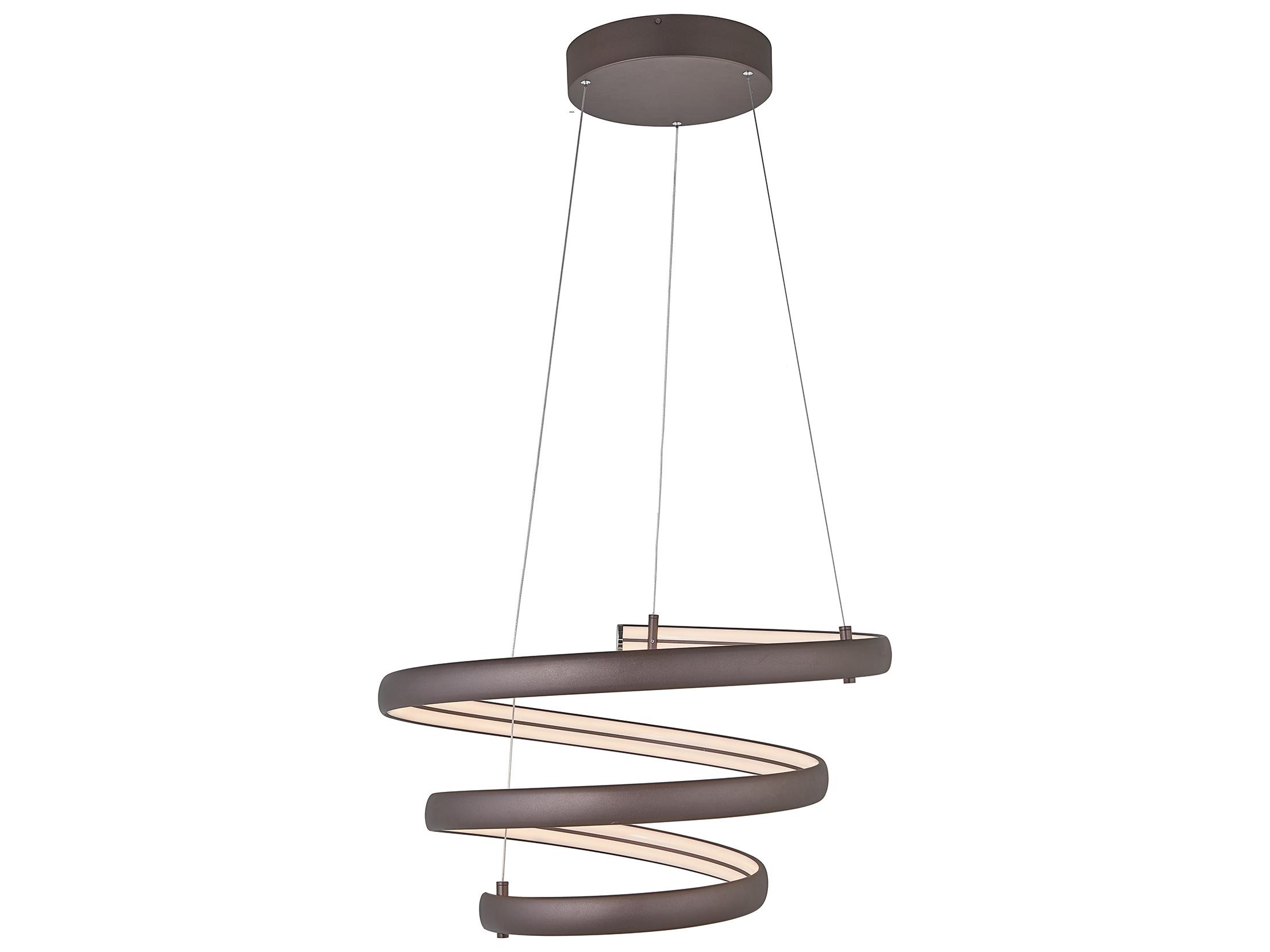 Abra Sling 1-Light Bronze Pendant