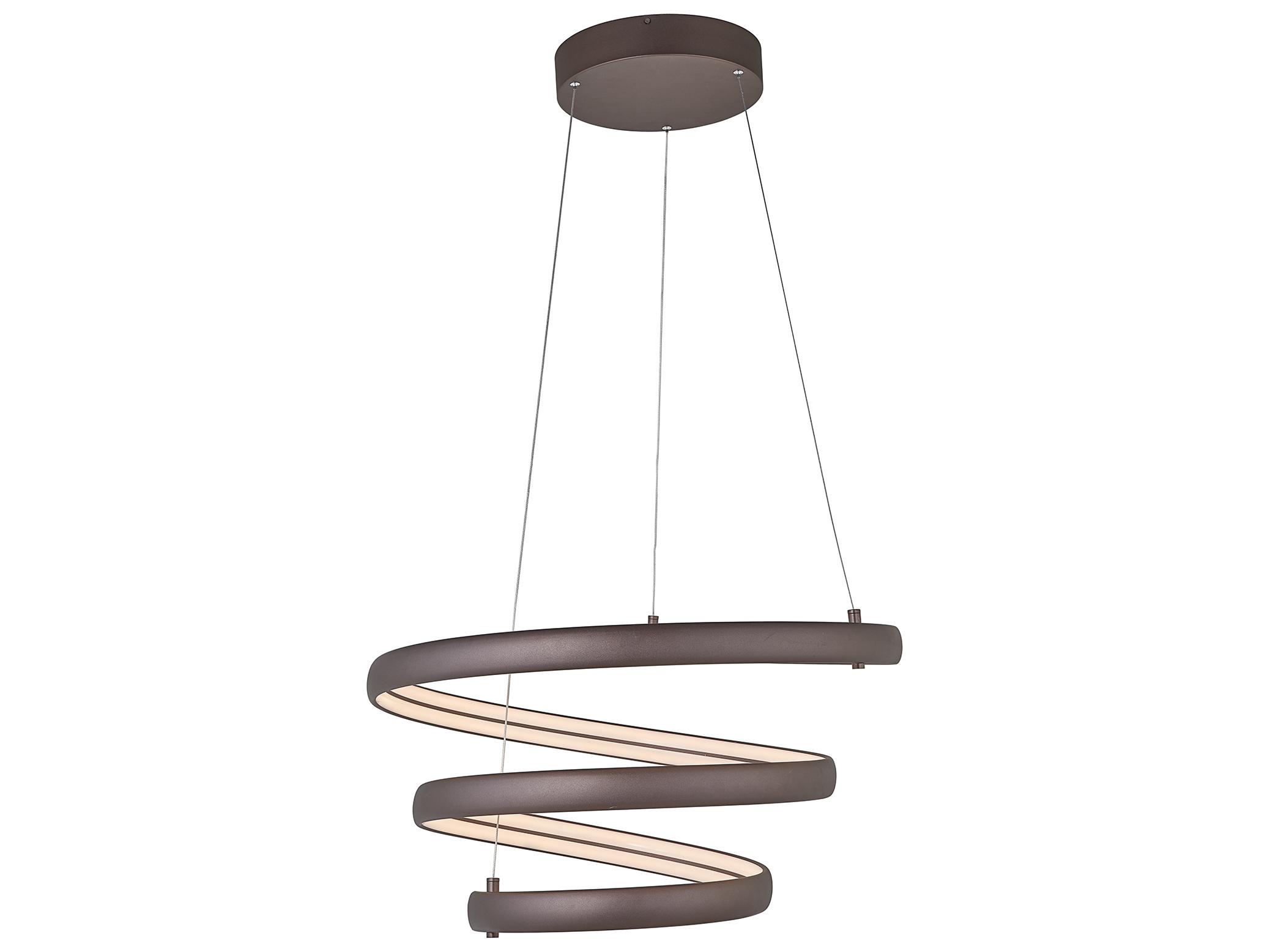 Abra Sling 1-Light Bronze Pendant