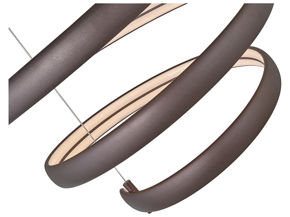 Abra Sling 1-Light Bronze Pendant