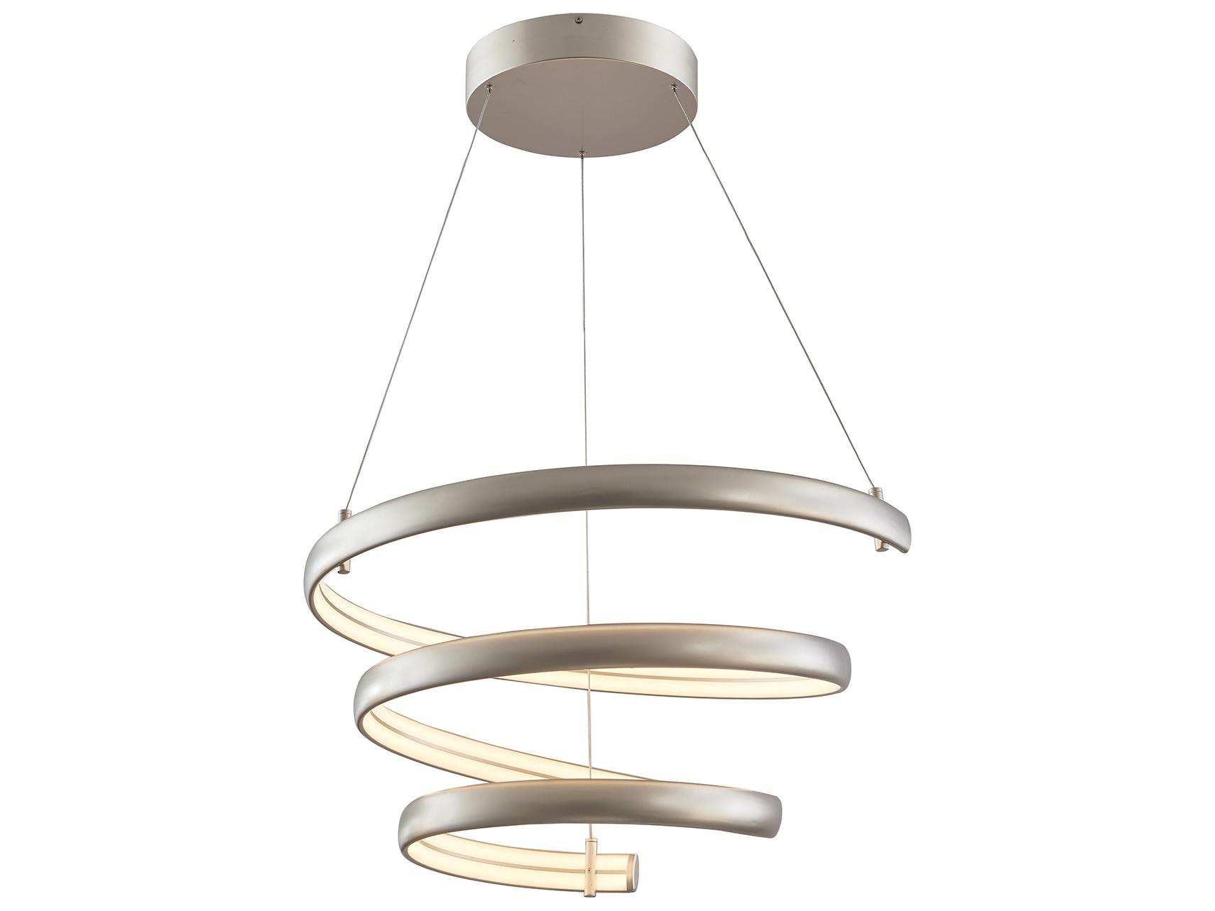 Abra Sling 1-Light Titanium Silver Pendant