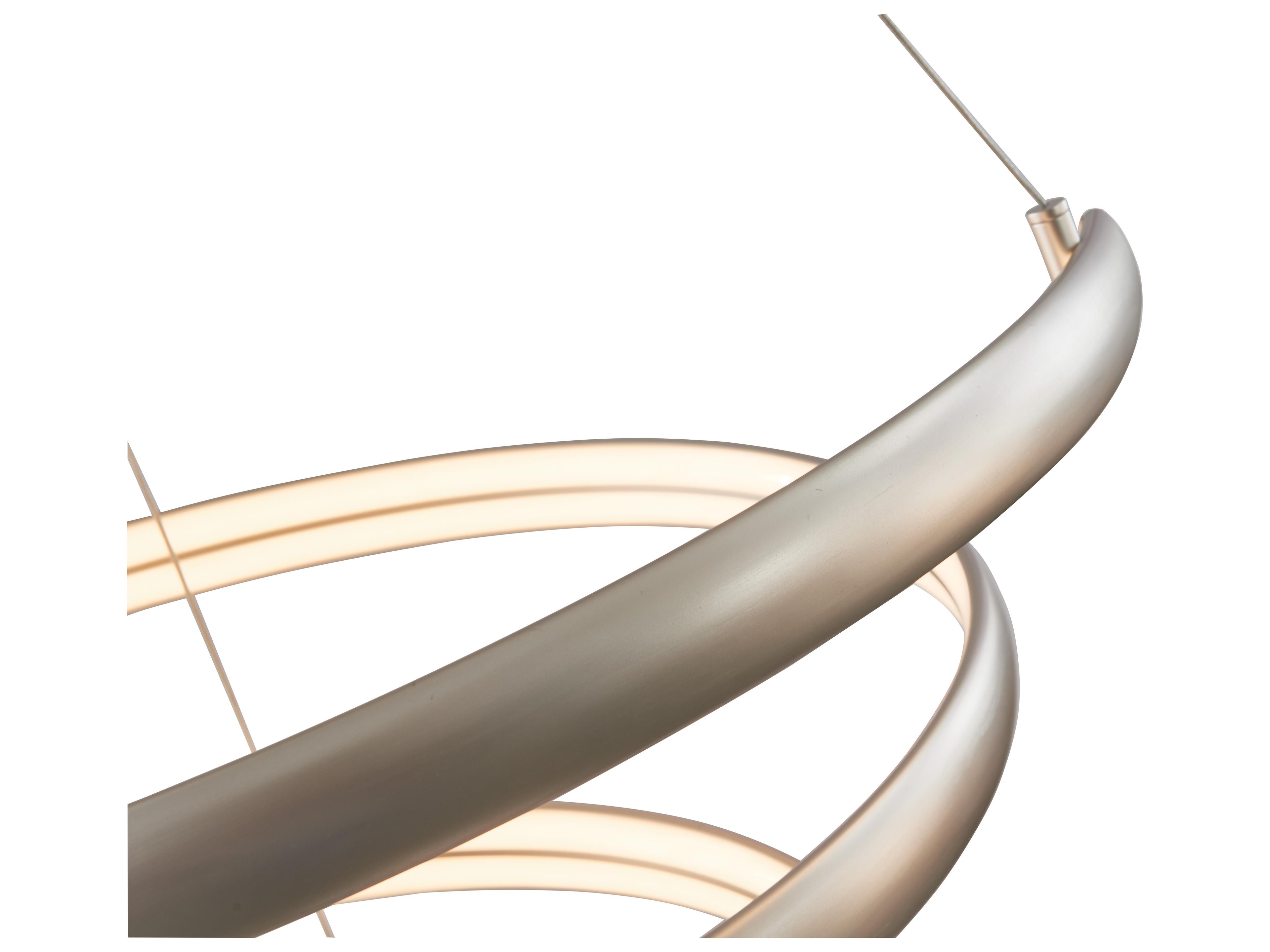 Abra Sling 1-Light Titanium Silver Pendant