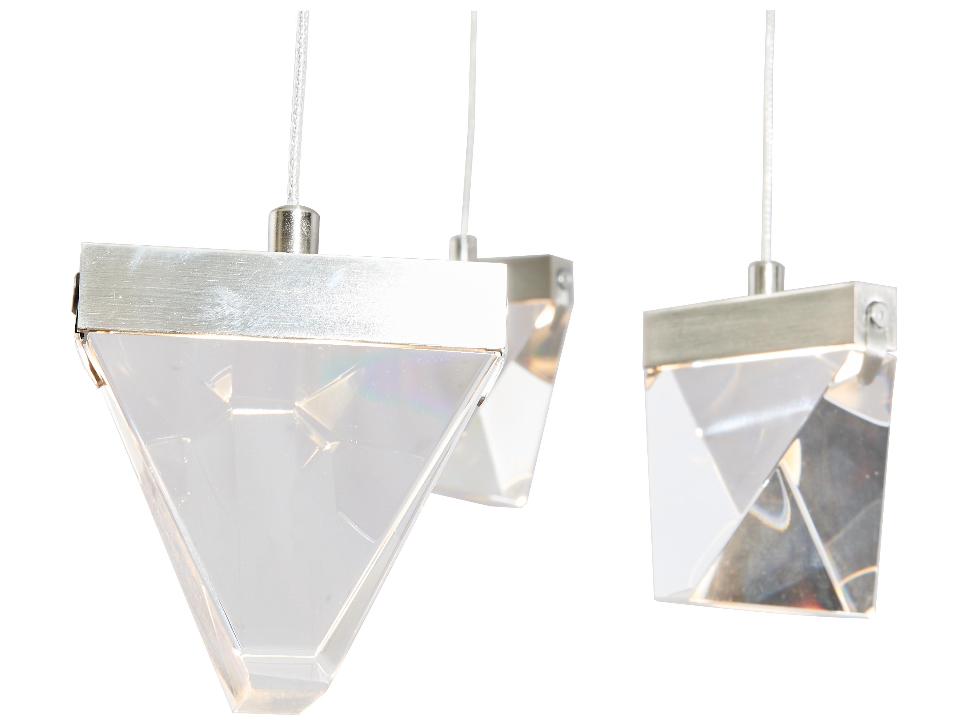 Abra Atlas 1-Light Brushed Nickel Mini Pendant
