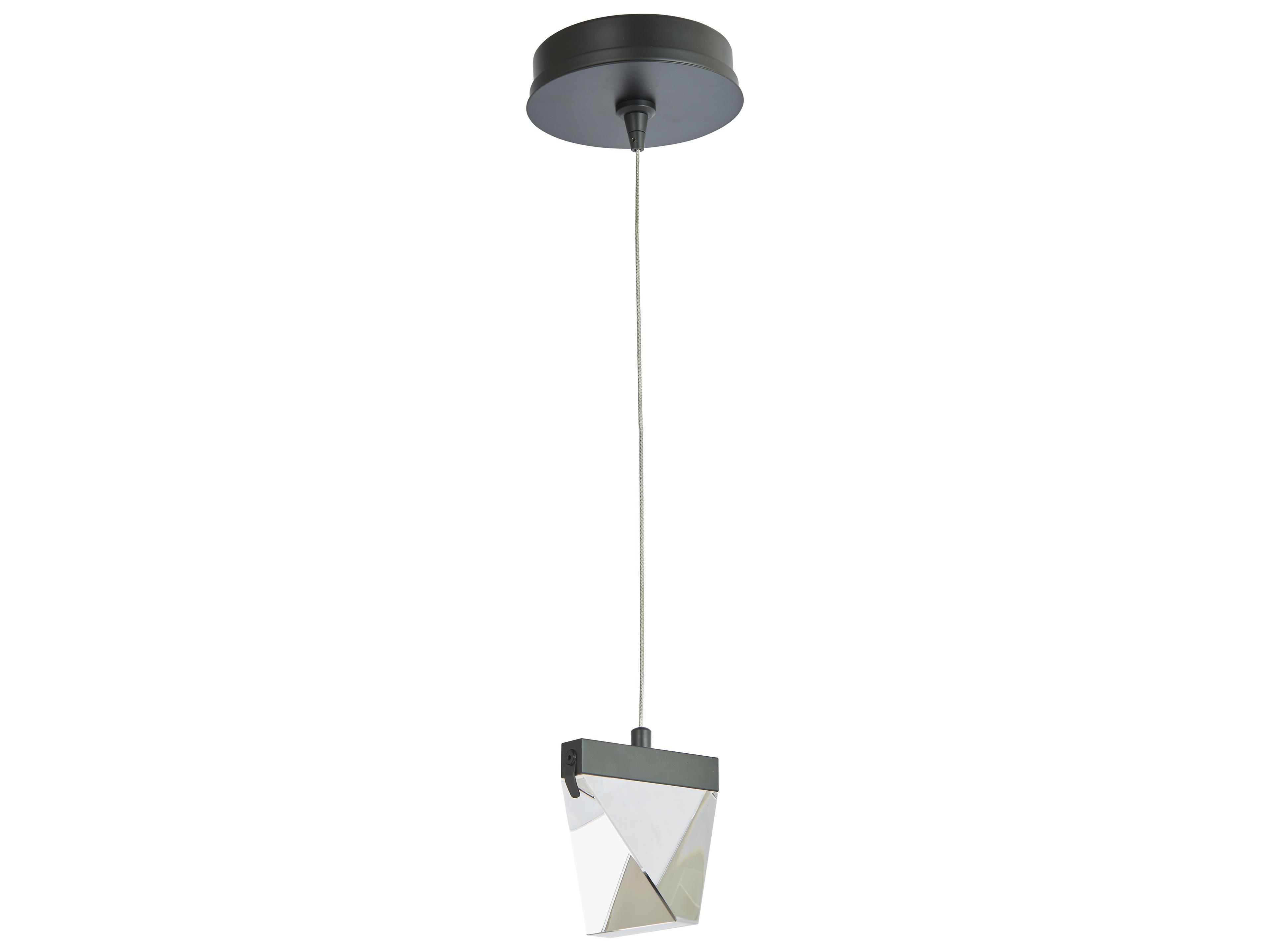 Abra Atlas 1-Light Matte Black Mini Pendant