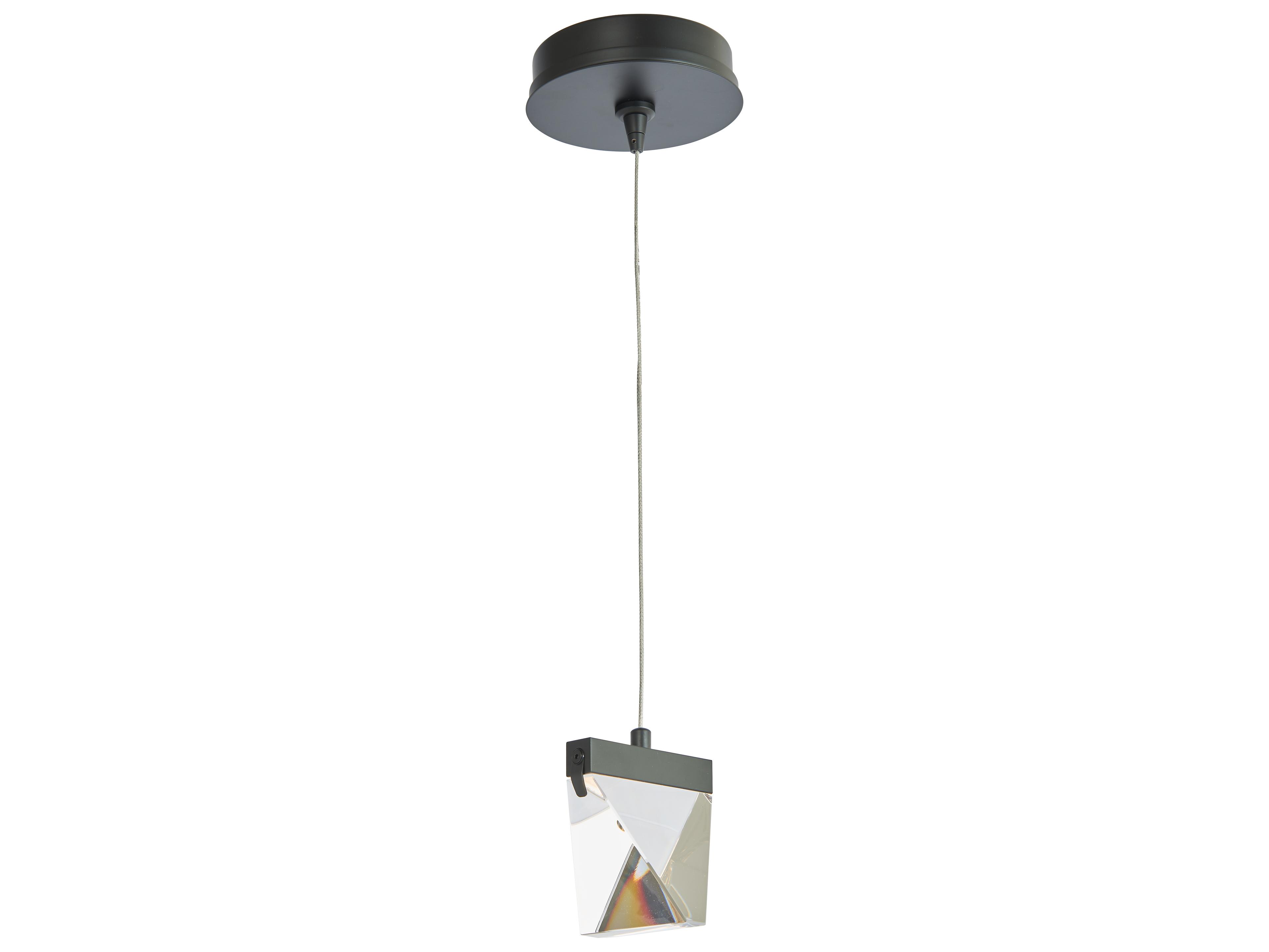 Abra Atlas 1-Light Matte Black Mini Pendant