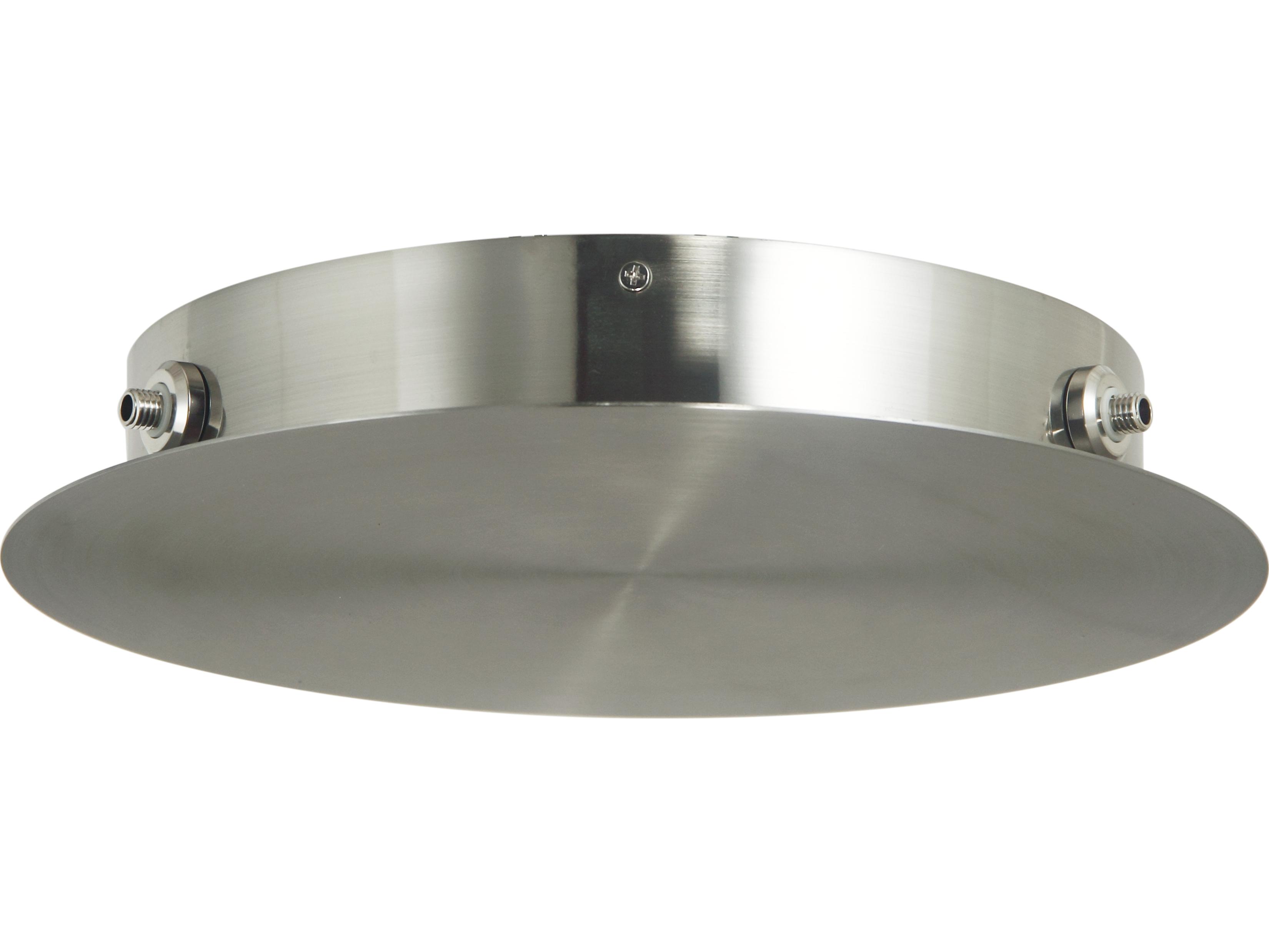 Abra Tri-Port Uni-Jack Brushed Nickel Canopy